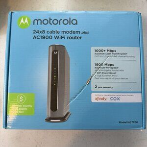 Motorola Wireless Modem MG 7700 Approved For Xfinity Cox - VGC
